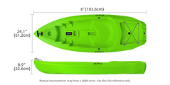 Детский каяк SEAFLO BKB060