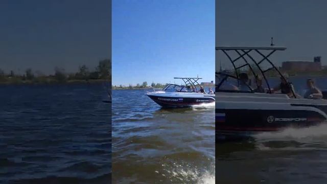 BossForr 580HT Open полная посадка #bossforr #boating #катера  #рекаморе  #fishing