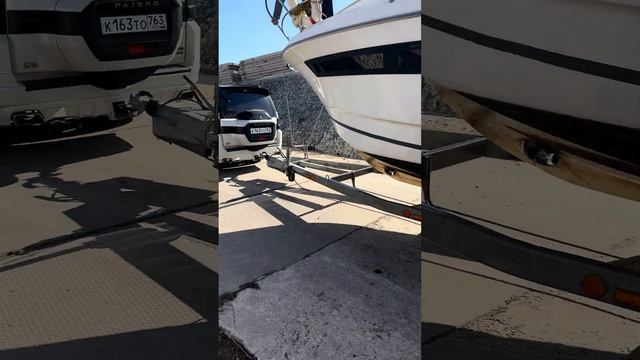 Подъем и больших и маленьких  #boating #fishing #boatlife #подъём #bot #катер #сезон