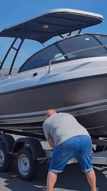 Катер BOSSFORR 580 OPEN + Лодочный мотор #SUZUKI #DF60Отправляется в город #Балаково#boatinglife